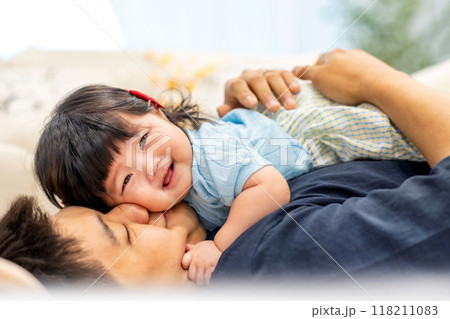 portrait of a baby girl portrait of a baby girl 118211083