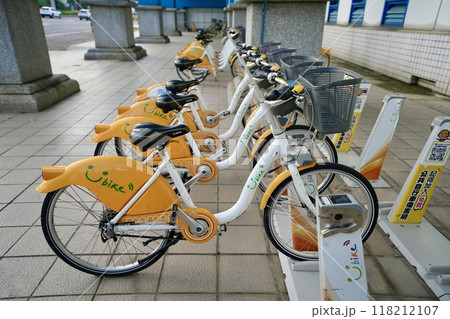 台湾シェアサイクル「YouBike」 台湾シェアサイクル「YouBike」 118212107