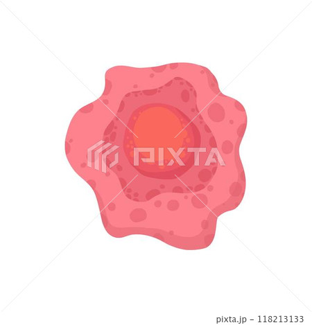 Cartoon bacteria. Biological virus and infectious bacterias. Microbe and allergens, microbiology research icon. Human healthcare neoteric vector 118213133