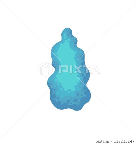 Cartoon bacteria. Biological virus and infectious bacterias. Microbe and allergens, microbiology research icon. Human healthcare neoteric vector 118213147