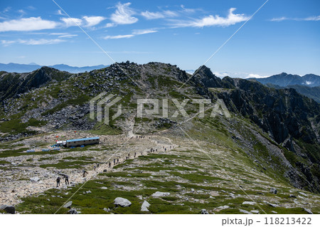 夏の木曾駒ヶ岳 夏の木曾駒ヶ岳 118213422