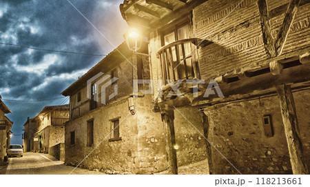 Street Scene, Calatanazor, Spain 118213661