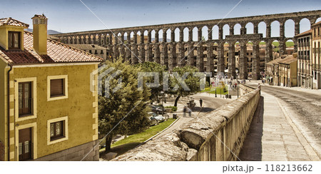 Roman Aqueduct of Segovia, Segovia, Spain Roman Aqueduct of Segovia, Segovia, Spain 118213662