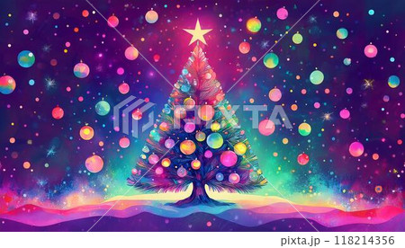 クリスマスツリー 118214356