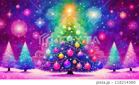 クリスマスツリー 118214360