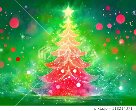 クリスマスツリー 118214371