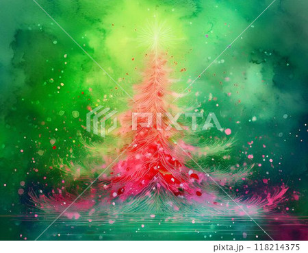 クリスマスツリー 118214375