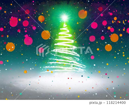 クリスマスツリー 118214400