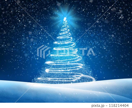 クリスマスツリー 118214404