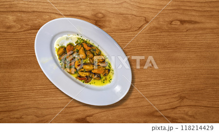 Garlic Mussels Garlic Mussels 118214429
