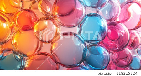 Colorful glass spheres 118215524