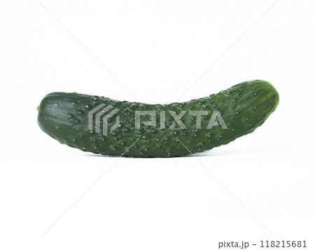cucumber isolated on a white background. High quality photo 118215681