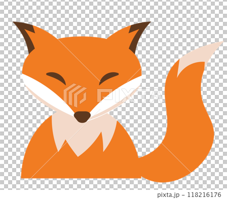 Fox. Vector illustration 118216176