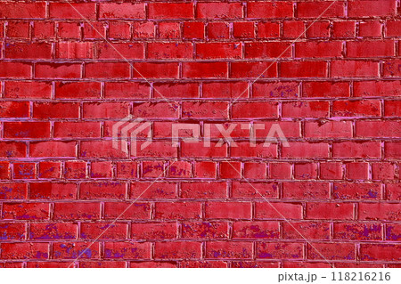 Smooth brickwork, changed colors, carp background in soft pastel colors. Smooth brickwork  118216216
