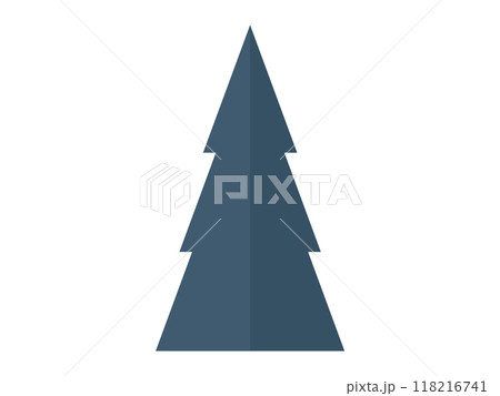 Tree vector illustration. Trees are essential for maintaining ecological balance and preserving biodiversity Natures beauty is reflected in intricate patterns and shapes leaves Environmental 118216741