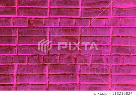 Smooth brickwork, altered colors, colored background in soft pastel colors. Smooth brickwork texture Smooth brickwork, altered colors, colored background in soft pastel colors. Smooth brickwork texture 118216824