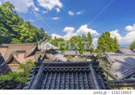 生駒山寳山寺(宝山寺)　境内を見下ろす 118218863