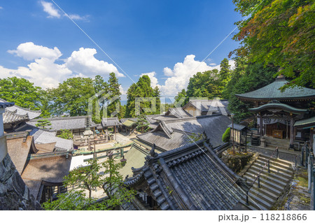 生駒山寳山寺(宝山寺)　境内を見下ろす 118218866