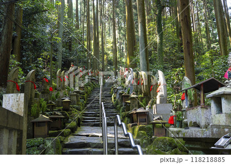 寳山寺(宝山寺)　奥の院への参道 118218885