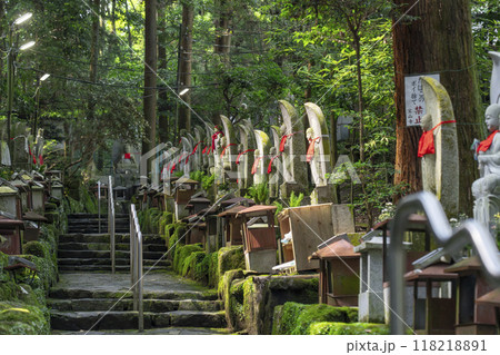 寳山寺(宝山寺)　奥の院への参道 118218891