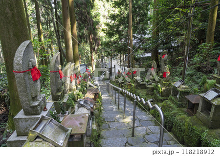 寳山寺(宝山寺)　奥の院への参道 118218912