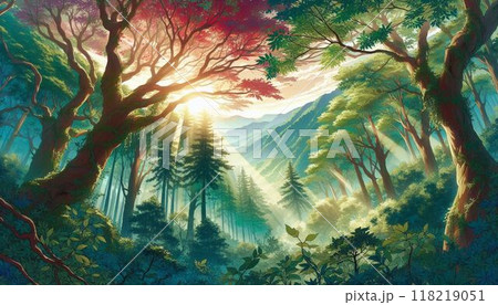 自然豊かな森 自然豊かな森 118219051