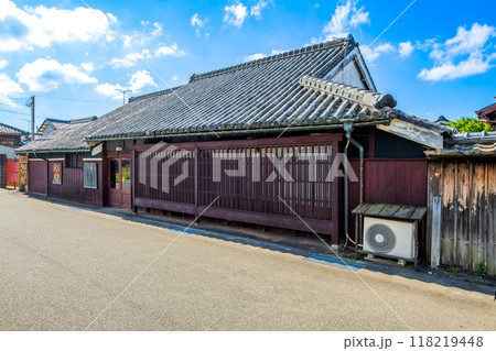 和歌山県　御坊の町並み 118219448