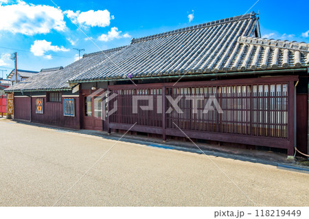 和歌山県　御坊の町並み 118219449