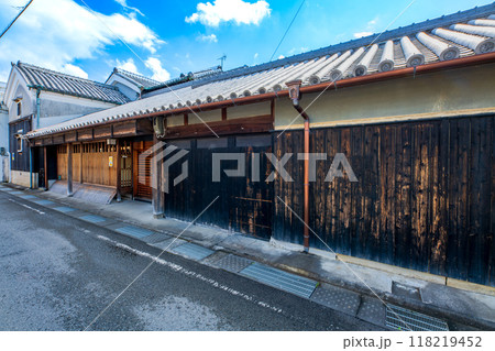 和歌山県　御坊の町並み 118219452