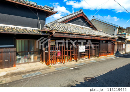 和歌山県　御坊の町並み 118219453
