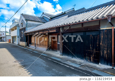 和歌山県　御坊の町並み 118219454