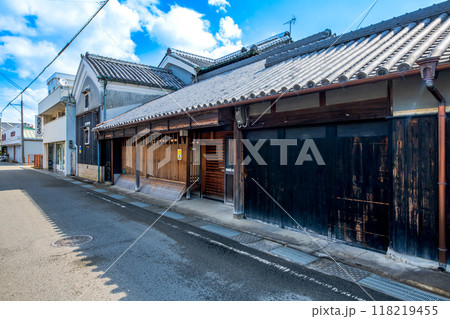 和歌山県　御坊の町並み 118219455