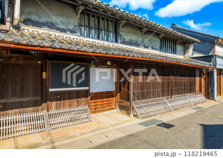 和歌山県　御坊の町並み 118219465