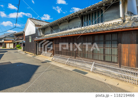 和歌山県　御坊の町並み 118219466