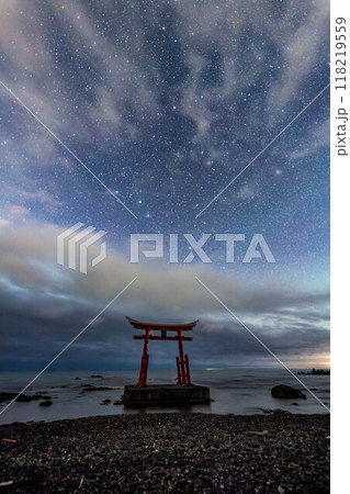 北海道 神社 初山別 星空 金比羅神社 北海道 神社 初山別 星空 金比羅神社 118219559