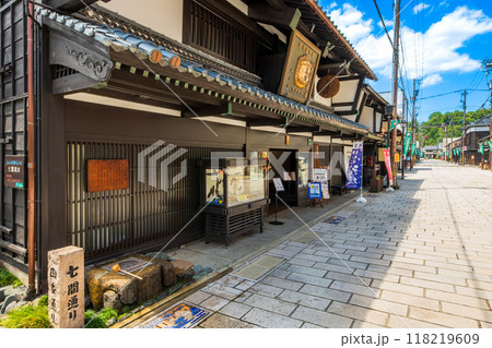 福井県　大野の町並み 118219609