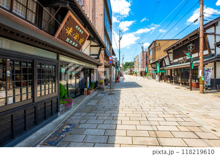 福井県　大野の町並み 118219610