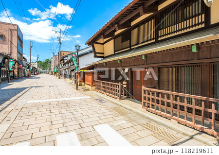 福井県　大野の町並み 118219611
