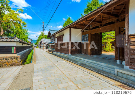 福井県 大野市 寺町の町並み 福井県 大野市 寺町の町並み 118219676