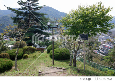 山梨県大月市　岩殿山丸山公園　丸山山頂 118220708