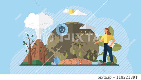 Air pollution vector illustration. Natures tears fall as we pollute air, lifeblood our fragile ecosystem The air pollution metaphor is stain, mark shame on canvas environmental ethics 118221891