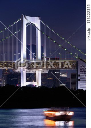 都市夜景　東京湾 118222386