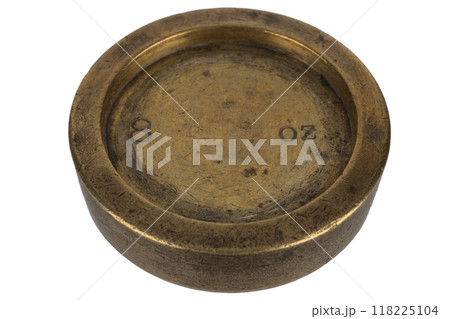 Old rusty 8 ounce weight for scales Old rusty 8 ounce weight for scales 118225104