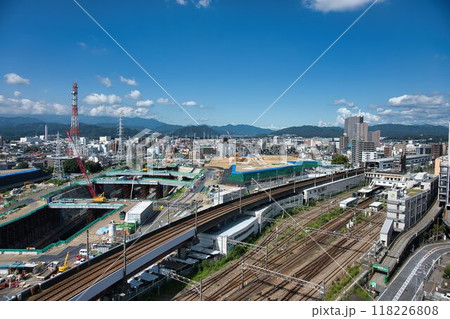 神奈川県相模原市 中央新幹線 神奈川県駅(仮称)工事現場 2024/9/11 118226808