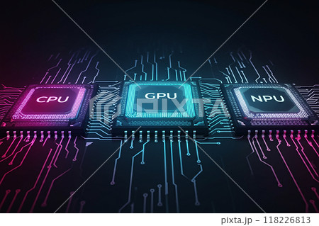 AI生成画像:CPU GPU NPU AI生成画像:CPU GPU NPU 118226813