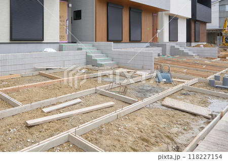 新築住宅の外構工事 118227154