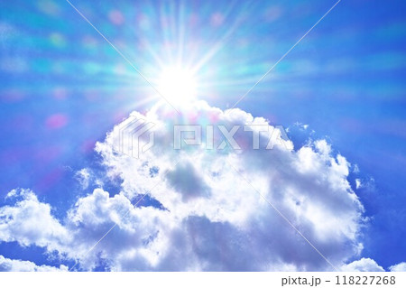 青空と雲イメージ 青空と雲イメージ 118227268