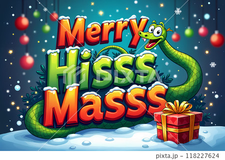 Colorful holiday greeting card. 118227624