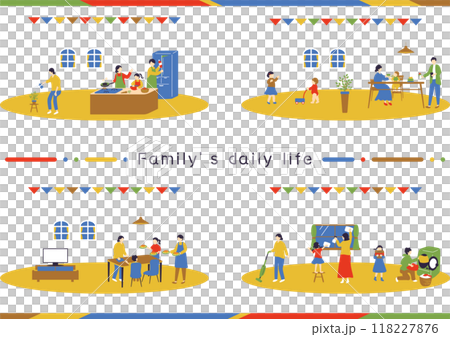 家族の日常生活 118227876