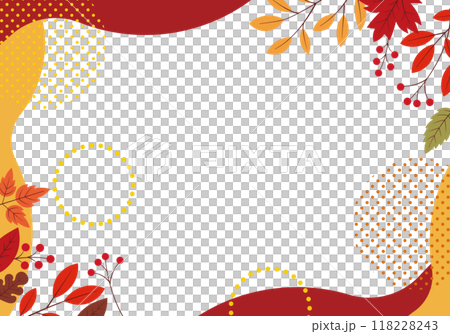 Autumn frame full of fallen leaves background 1 of 38 Autumn frame full of fallen leaves background 1 of 38 118228243